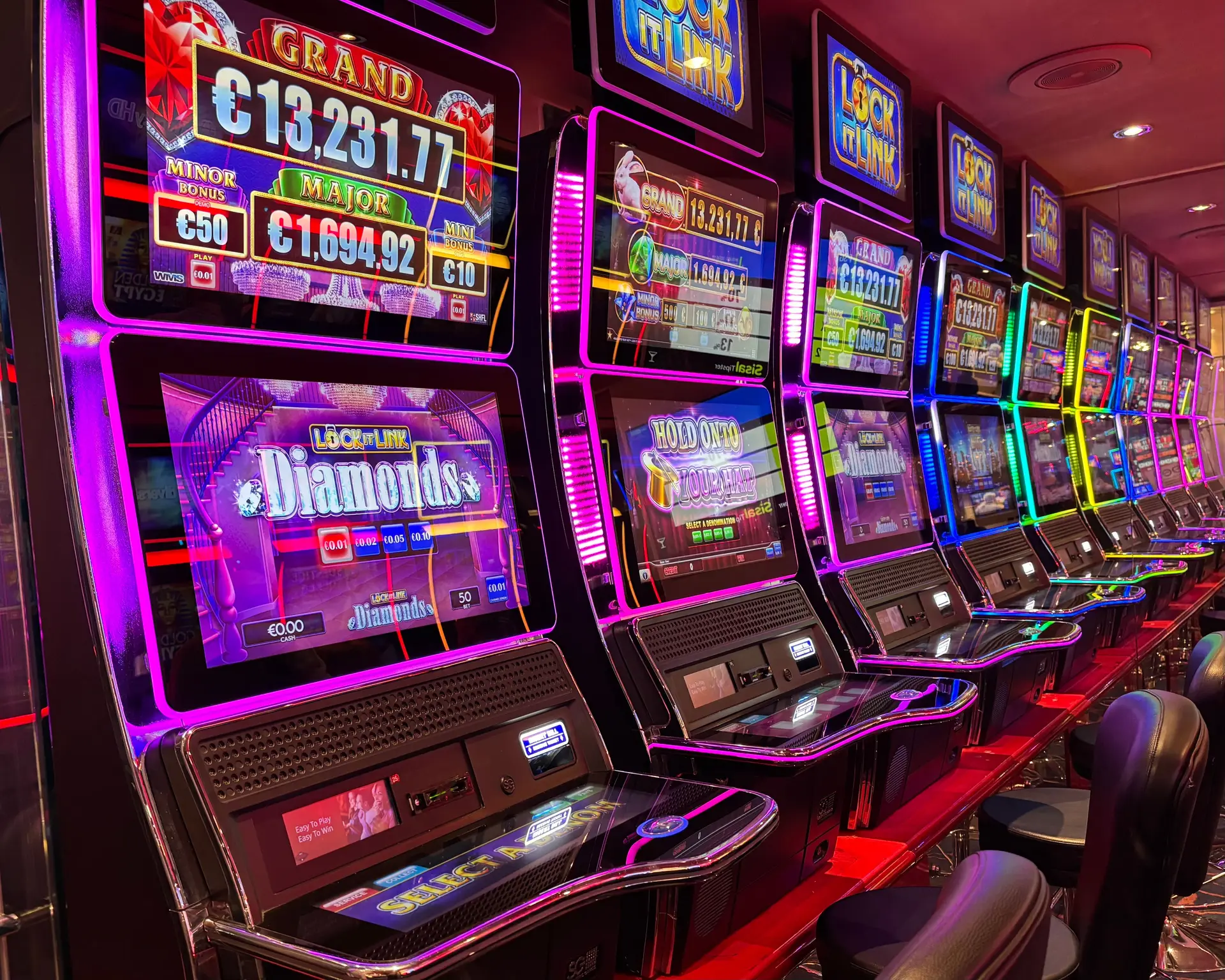Jackpot-Displays